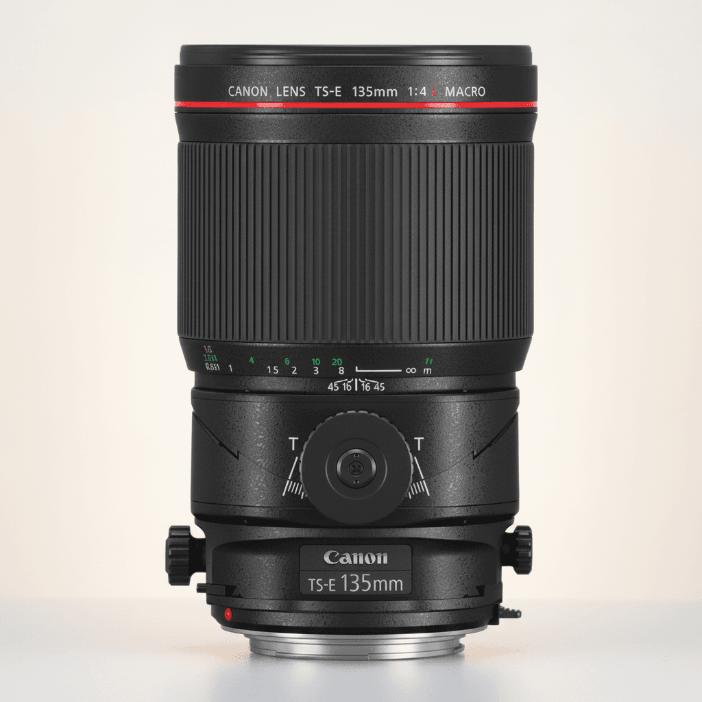 佳能 EF TS-E 135mm F4L Macro 移轴 (EF) lens image, 135mm