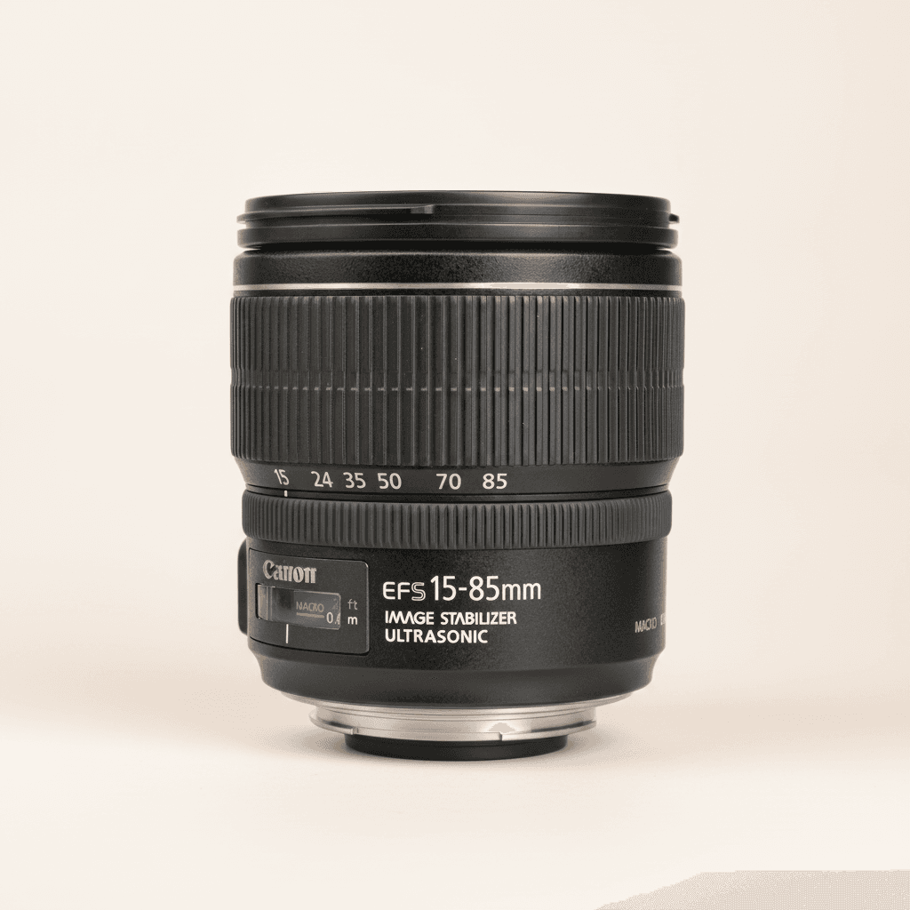 佳能 EF-S 15-85mm F3.5-5.6 IS USM (EF-S) lens image, 15-85mm