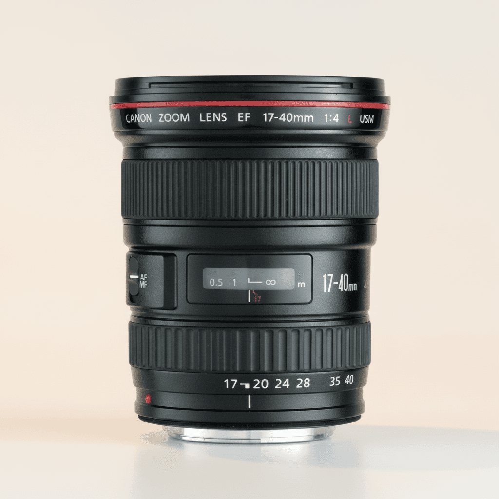 佳能 EF 17-40mm F4L USM (EF) lens image, 17-40mm