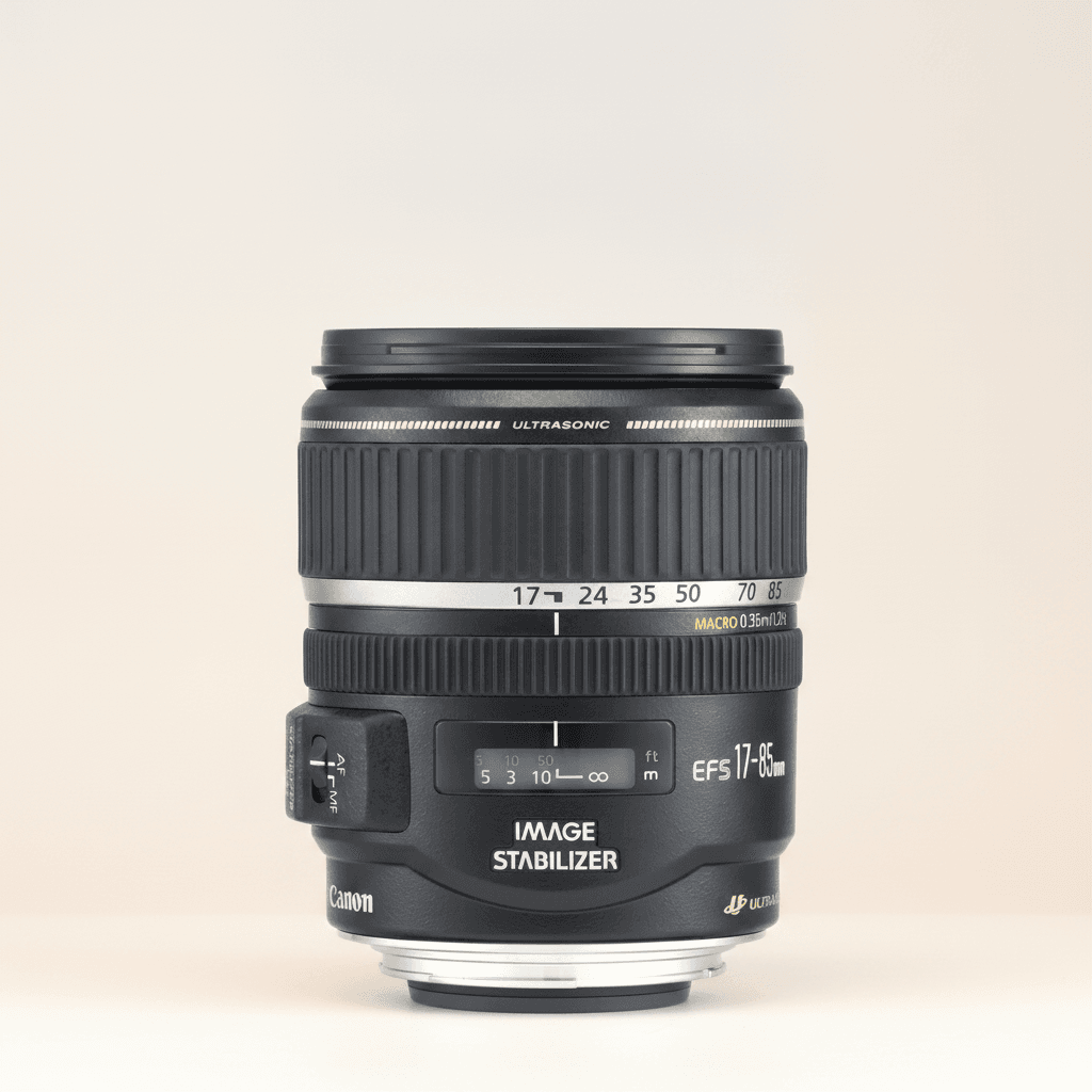 佳能 EF-S 17-85mm F4-5.6 IS USM (EF-S) lens image, 17-85mm