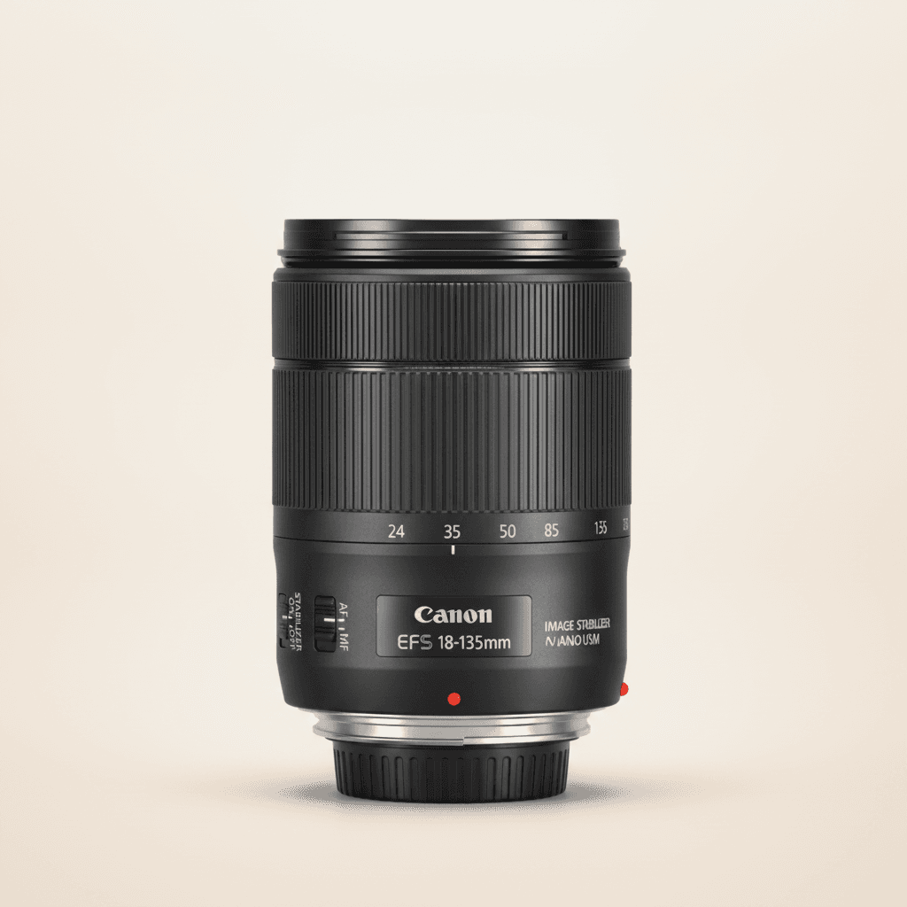 佳能 EF-S 18-135mm F3.5-5.6 IS USM(Nano USM)(EF-S) lens image, 18-135mm