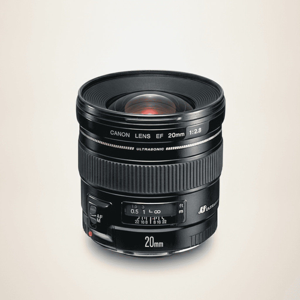 佳能 EF 20mm F2.8 USM (EF) lens image, 20mm