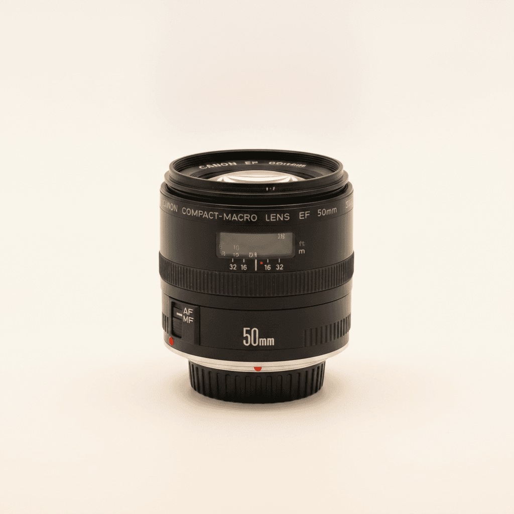 佳能 EF 50mm F2.5 Compact Macro (EF) lens image, 50mm
