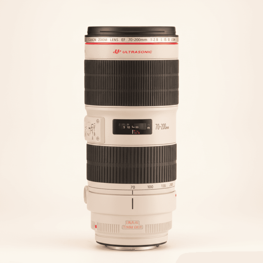 佳能 EF 70-200mm F2.8L IS II USM II 代(爱死小白兔)(EF) lens image, 70-200mm