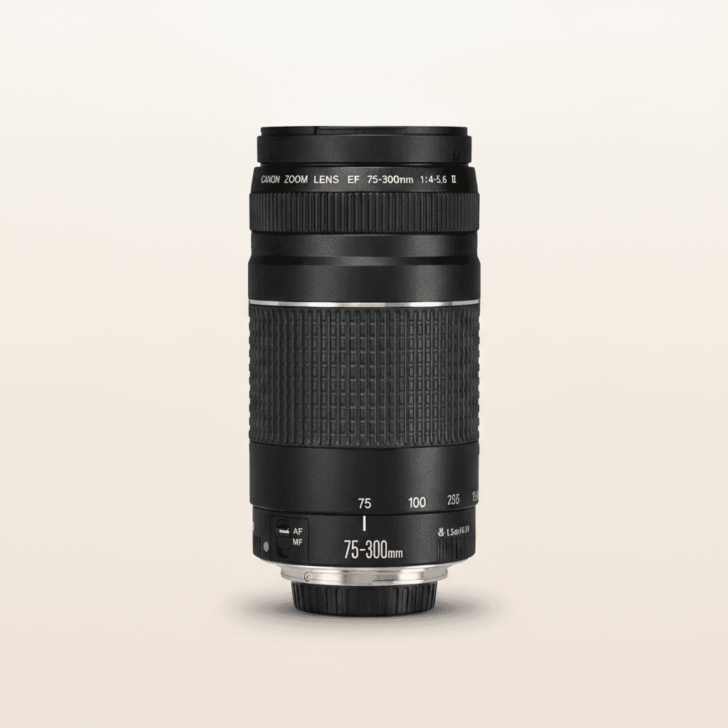 佳能 EF 75-300mm F4-5.6 IS USM (EF) lens image, 75-300mm