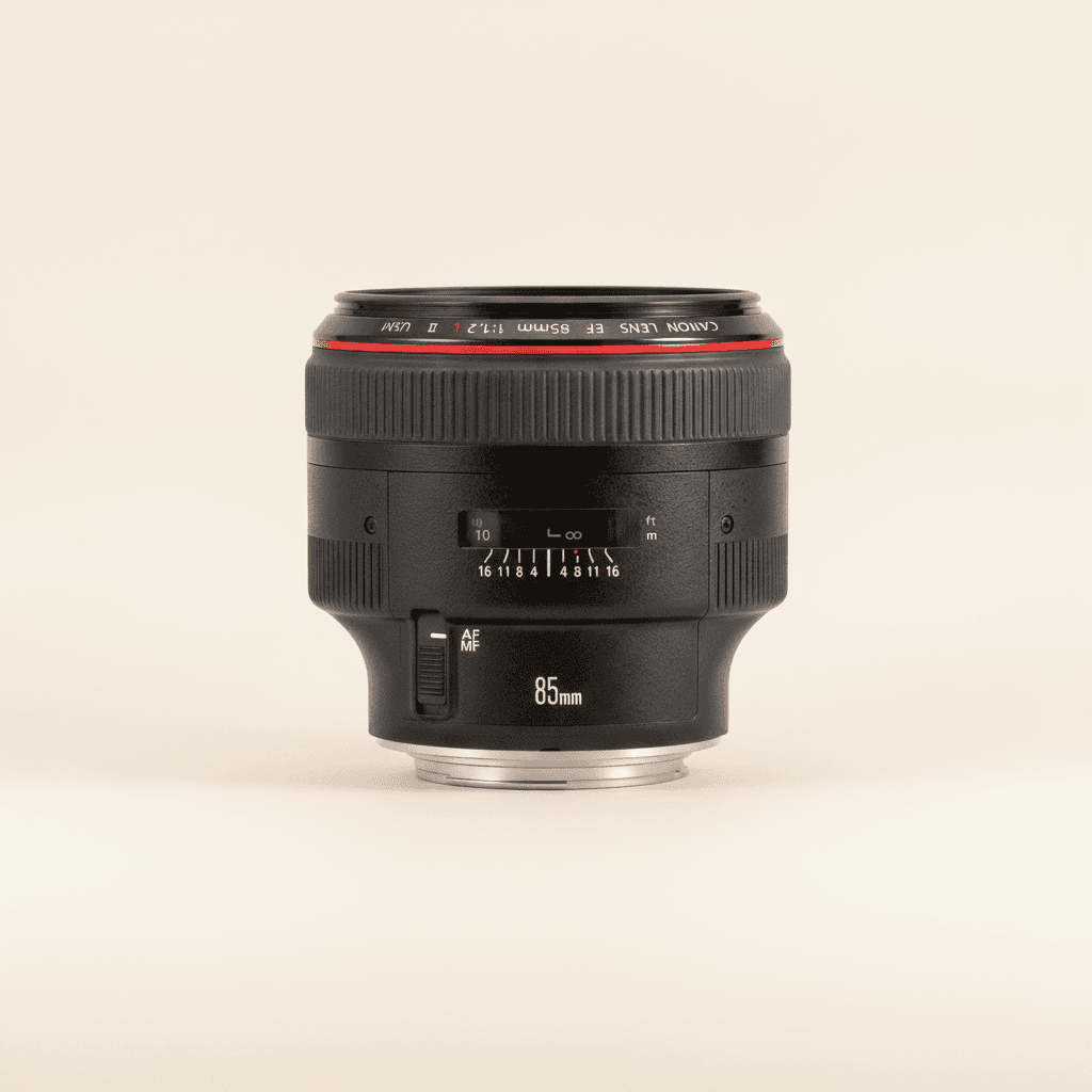 佳能 EF 85mm F1.2L USM I 代 (EF) lens image, 85mm