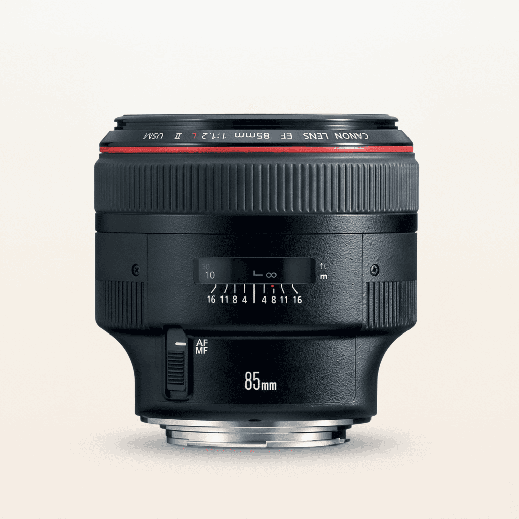 佳能 EF 85mm F1.2L USM I (EF) lens image, 85mm