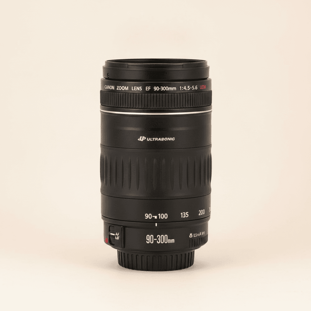 佳能 EF 90-300mm F4.5-5.6 USM (EF) lens image, 90-300mm