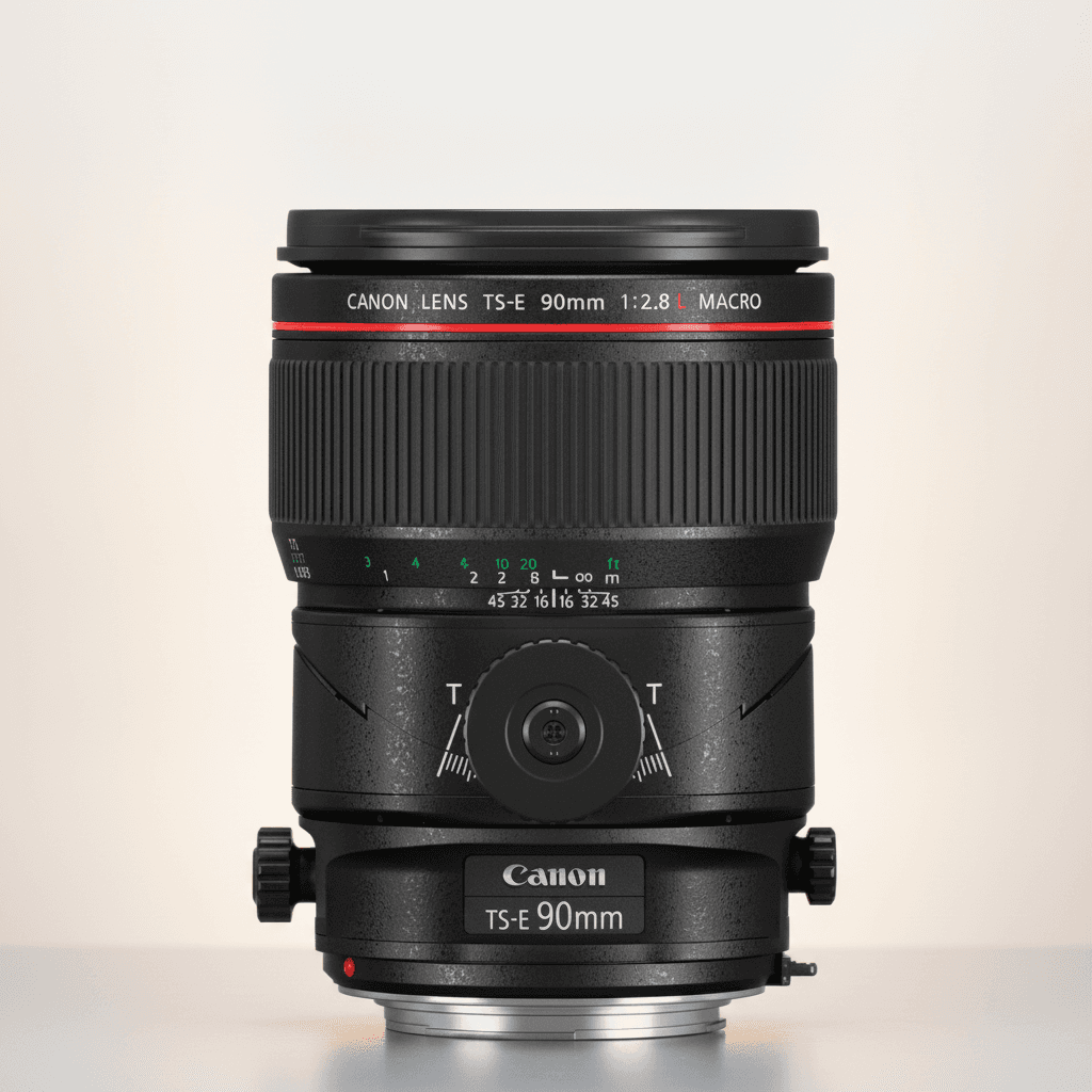 佳能 EF TS-E 90mm F2.8L Macro 移轴 (EF) lens image, 90mm