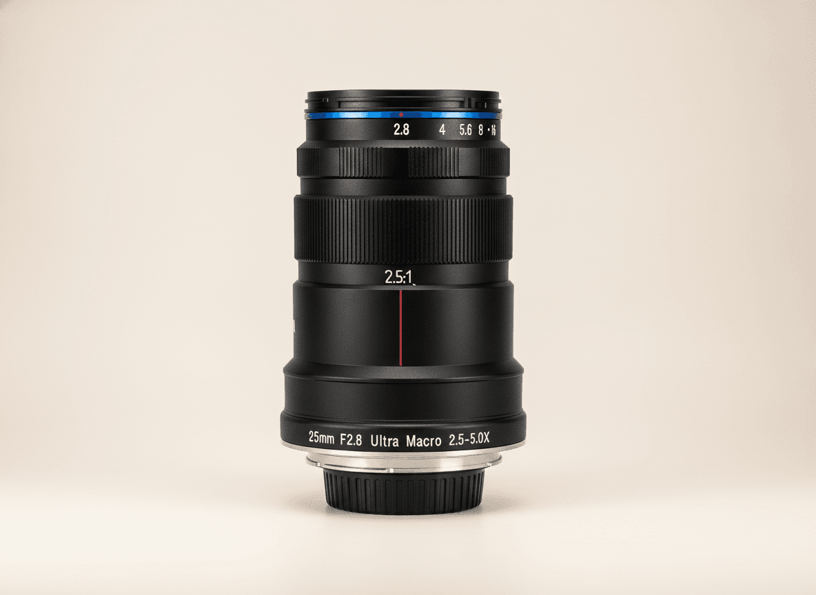 老蛙 25mm F2.8 2.5-5x Ultra Macro (EF) lens image, 25mm