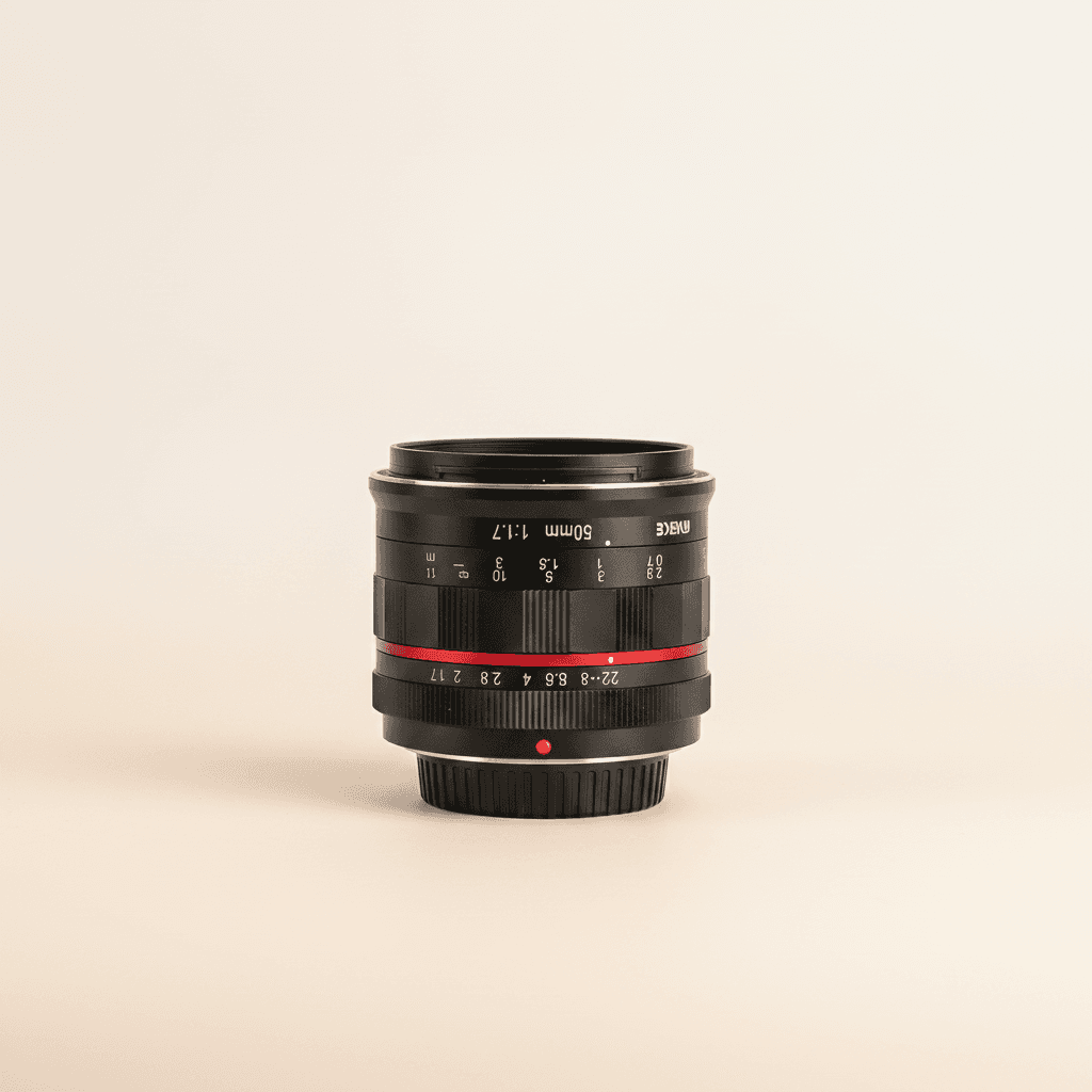 美科 50mm F1.7 (EF,手动) lens image, 50mm
