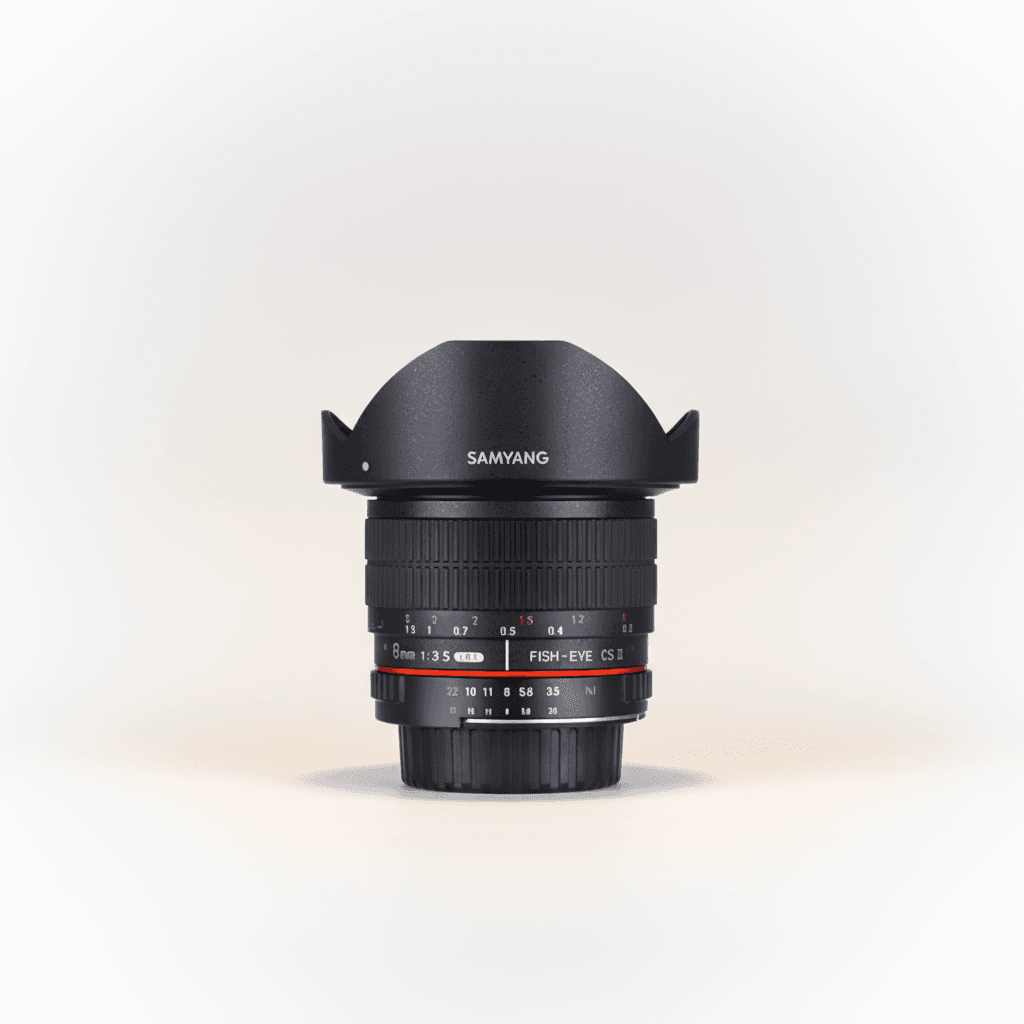 三阳 8mm F3.5 UMC Fish-Eye CS II (EF) lens image, 8mm
