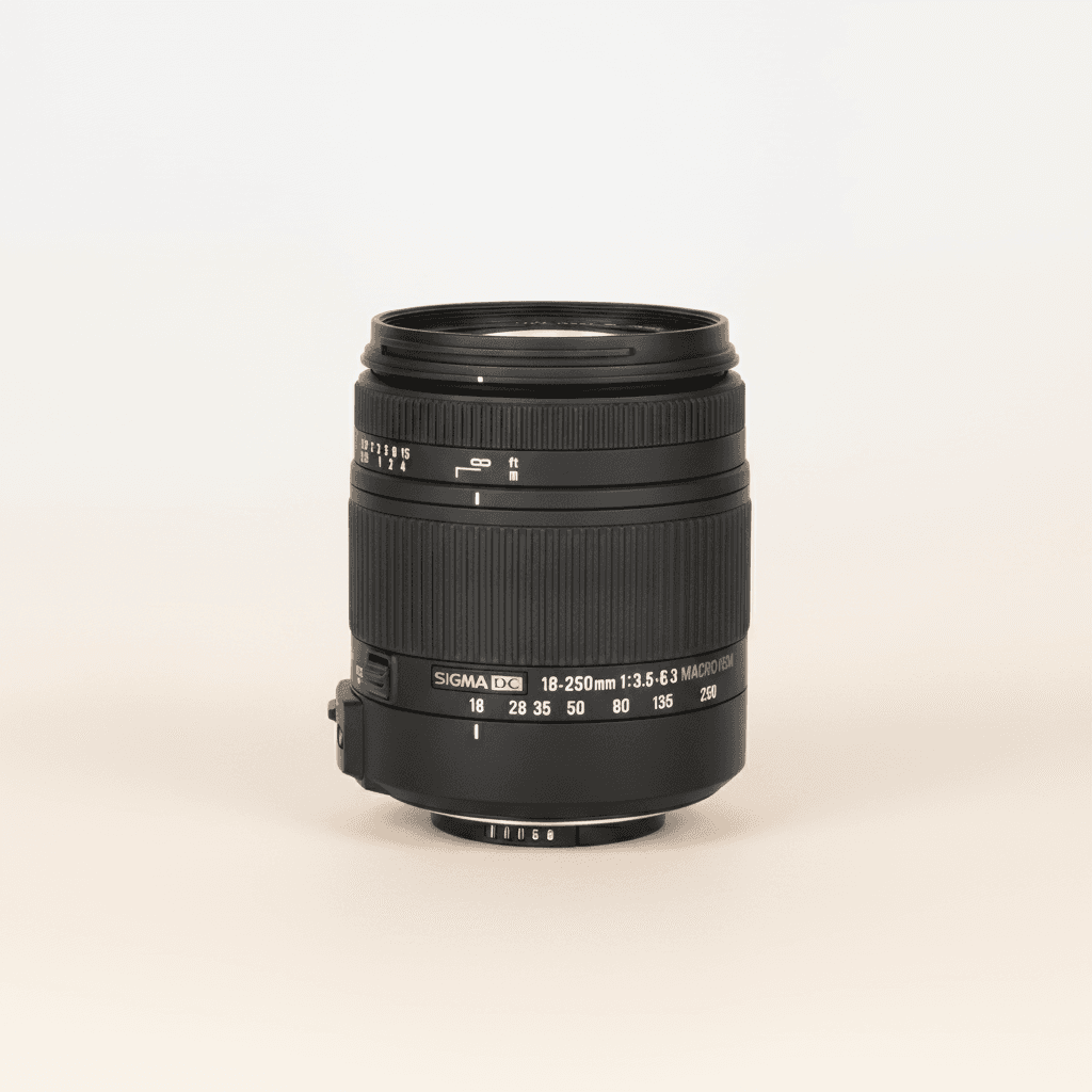 适马 18-250mm F3.5-6.3 DC Macro OS HSM (EF) lens image, 18-250mm