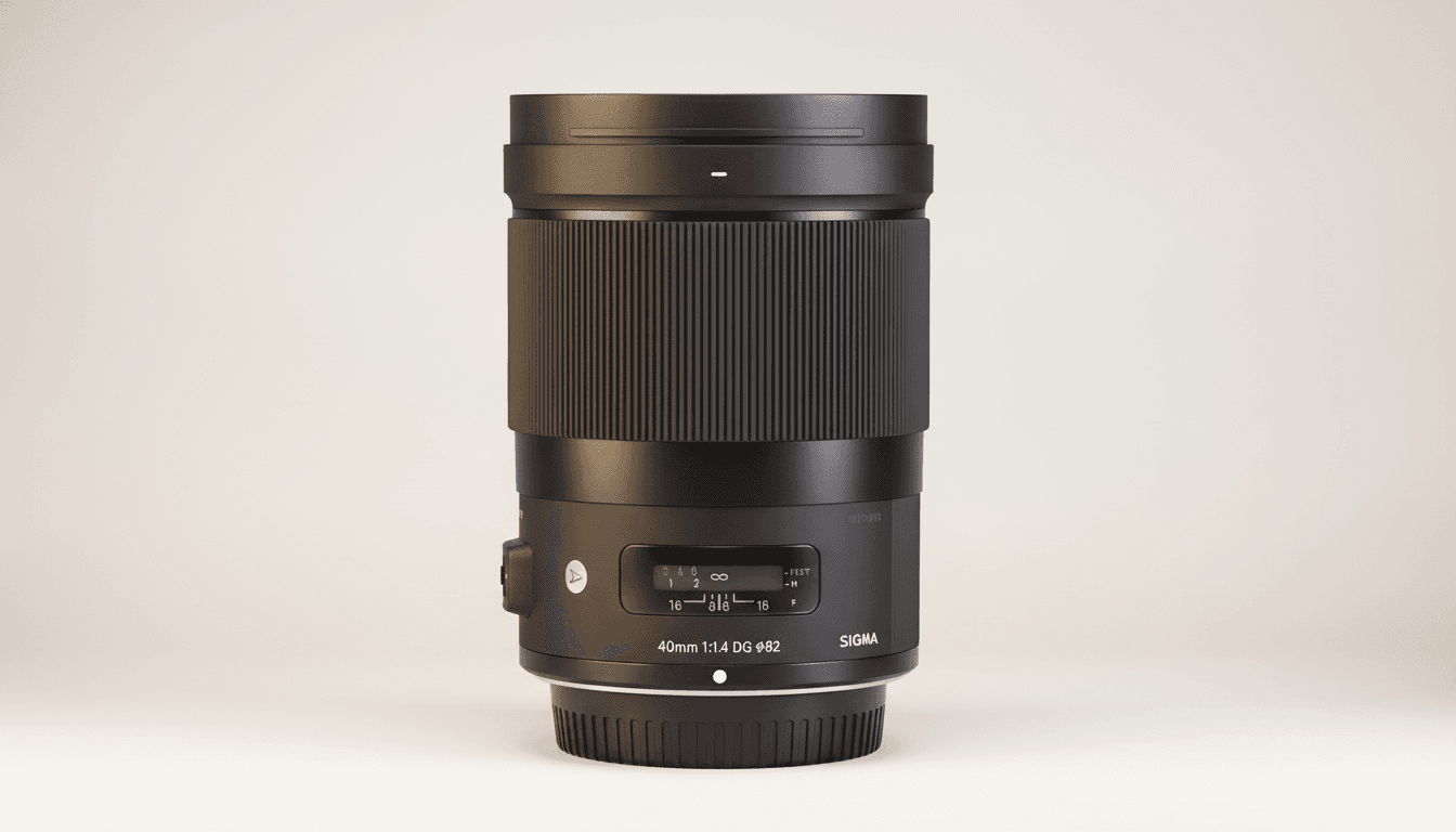 适马 40mm F1.4 DG HSM Art (EF) lens image, 40mm