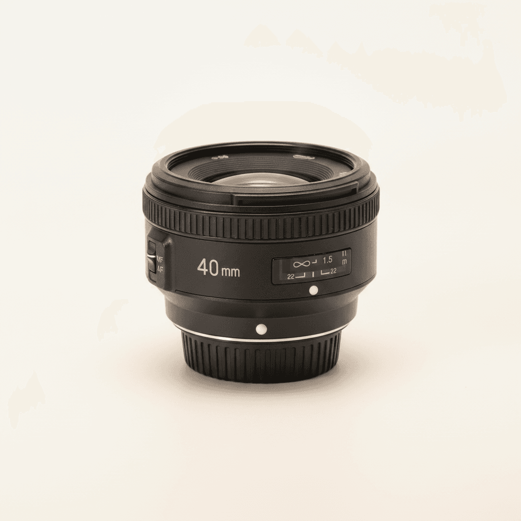永诺 YN 40mm F2.8 (EF) lens image, 40mm